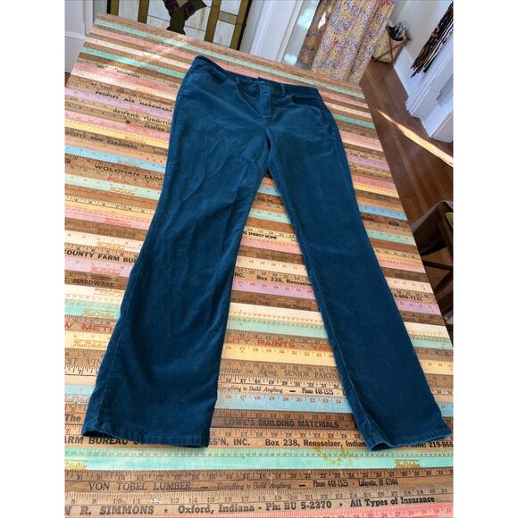 Lot of 2 Talbots Womens 12 Straight Corduroy Pant Classic Heritage Pocket Cords - Picture 7 of 13